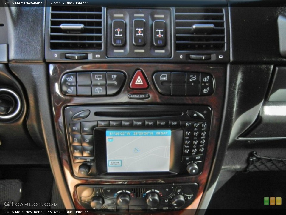 Black Interior Controls for the 2006 Mercedes-Benz G 55 AMG #74241086