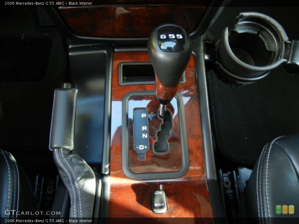 Black Interior Transmission for the 2006 Mercedes-Benz G 55 AMG #74241107