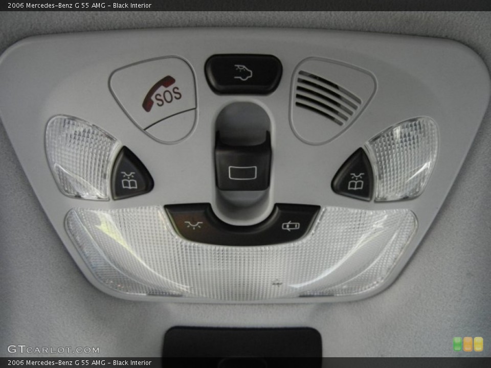 Black Interior Controls for the 2006 Mercedes-Benz G 55 AMG #74241124