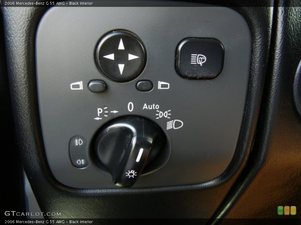 Black Interior Controls for the 2006 Mercedes-Benz G 55 AMG #74241147