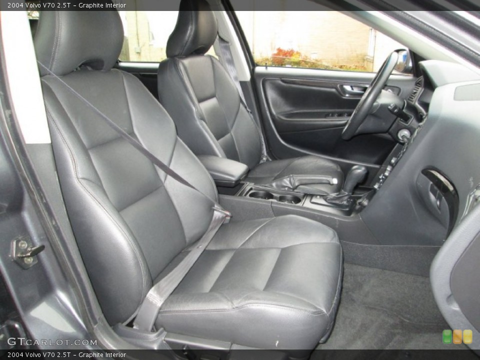 Graphite Interior Front Seat for the 2004 Volvo V70 2.5T #74242127