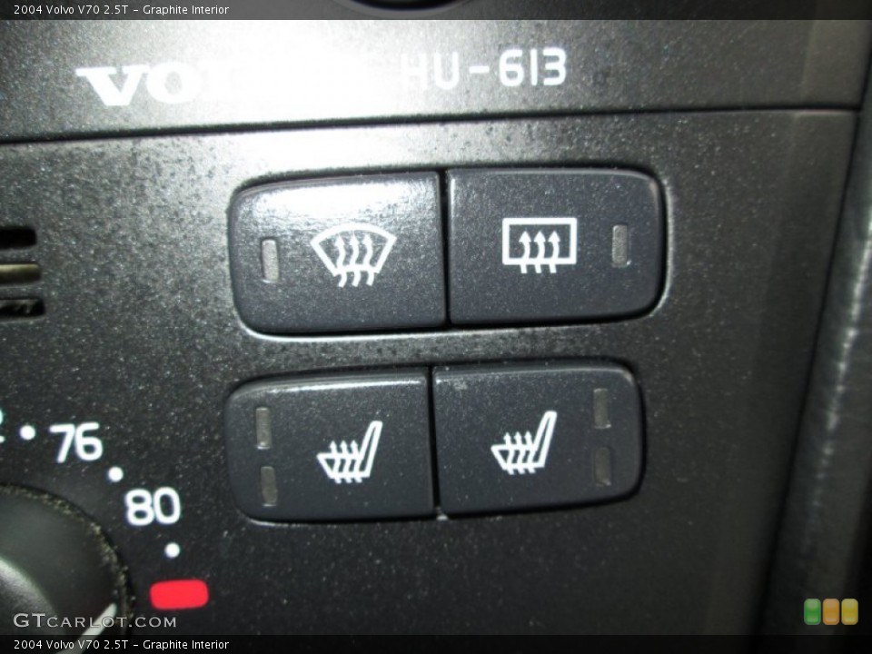 Graphite Interior Controls for the 2004 Volvo V70 2.5T #74242250