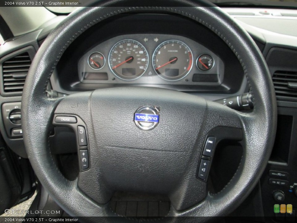 Graphite Interior Steering Wheel for the 2004 Volvo V70 2.5T #74242283