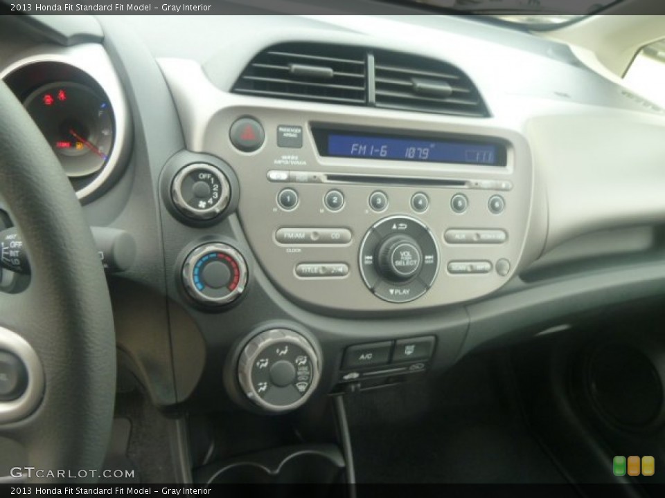 Gray Interior Controls for the 2013 Honda Fit  #74242391