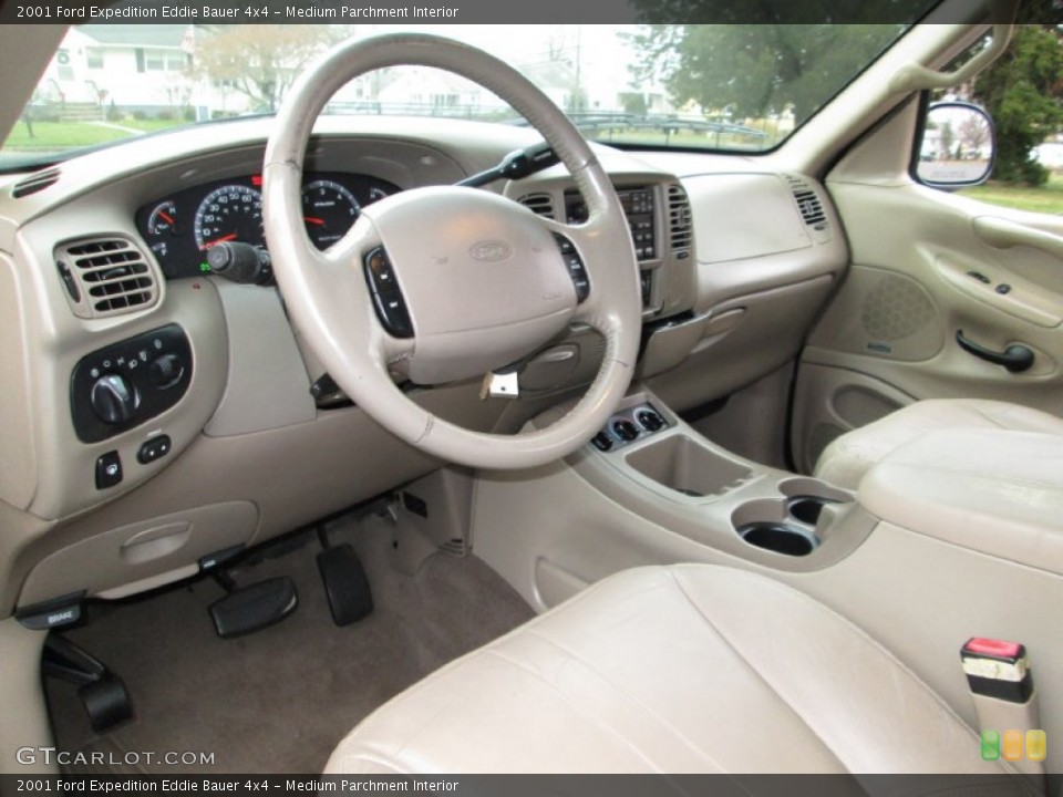 Medium Parchment 2001 Ford Expedition Interiors