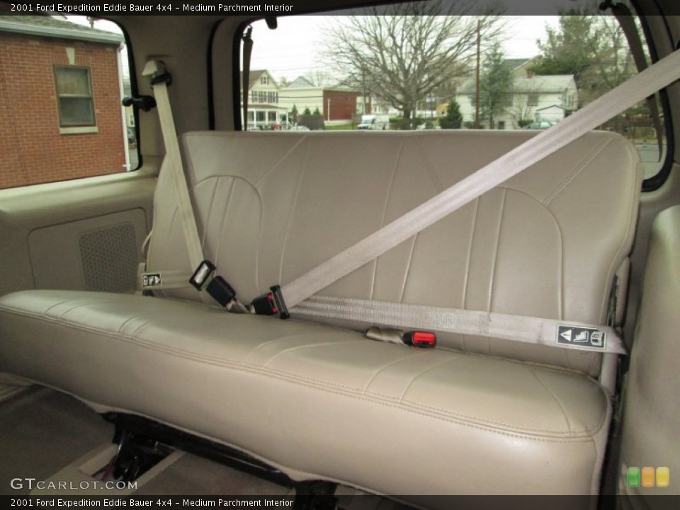 Medium Parchment Interior Rear Seat for the 2001 Ford Expedition Eddie Bauer 4x4 #74243366