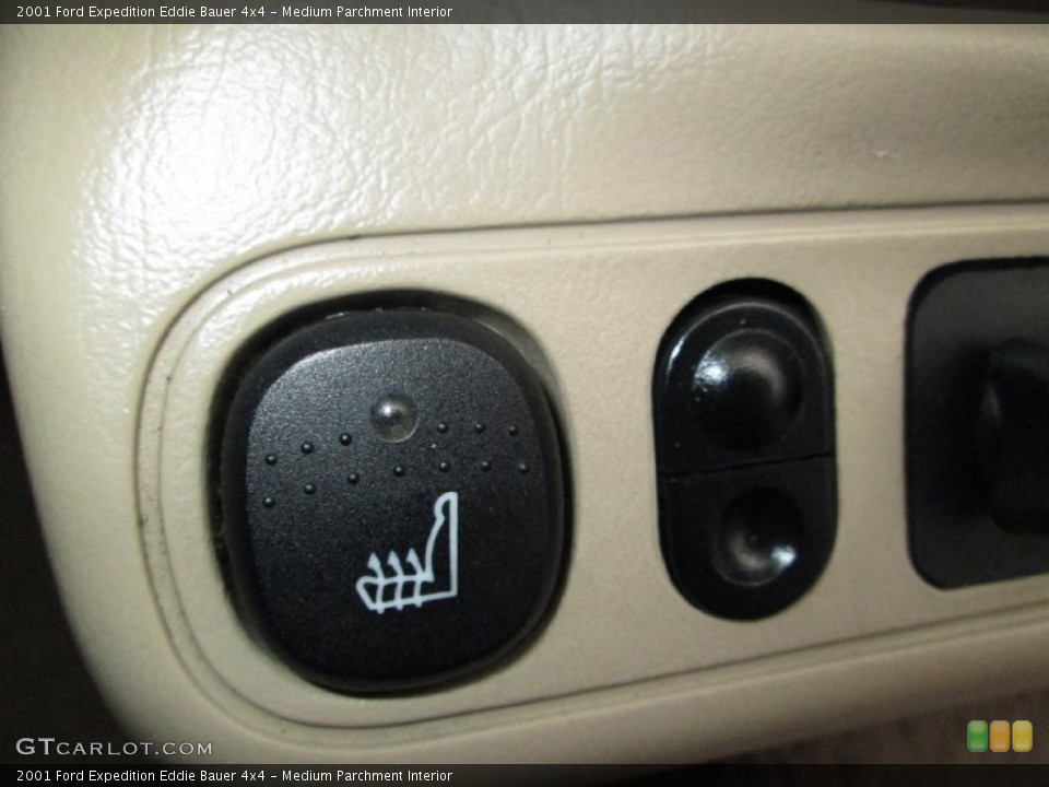 Medium Parchment Interior Controls for the 2001 Ford Expedition Eddie Bauer 4x4 #74243483