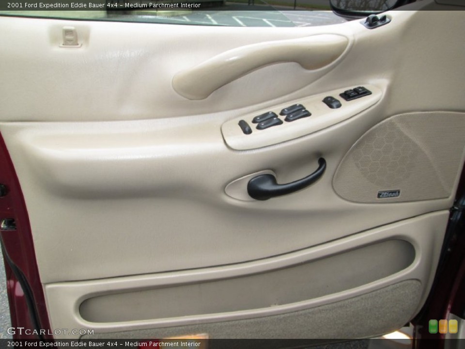 Medium Parchment Interior Door Panel for the 2001 Ford Expedition Eddie Bauer 4x4 #74243526