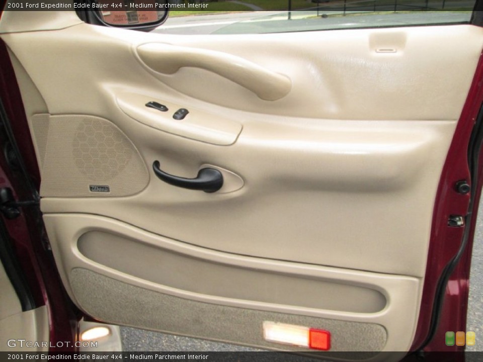 Medium Parchment Interior Door Panel for the 2001 Ford Expedition Eddie Bauer 4x4 #74243543