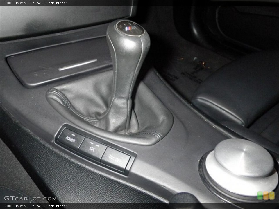 Black Interior Transmission for the 2008 BMW M3 Coupe #74244095