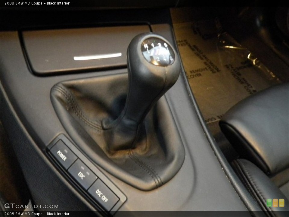 Black Interior Transmission for the 2008 BMW M3 Coupe #74244145