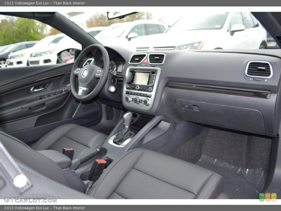 Titan Black Interior Dashboard for the 2013 Volkswagen Eos Lux #74244197