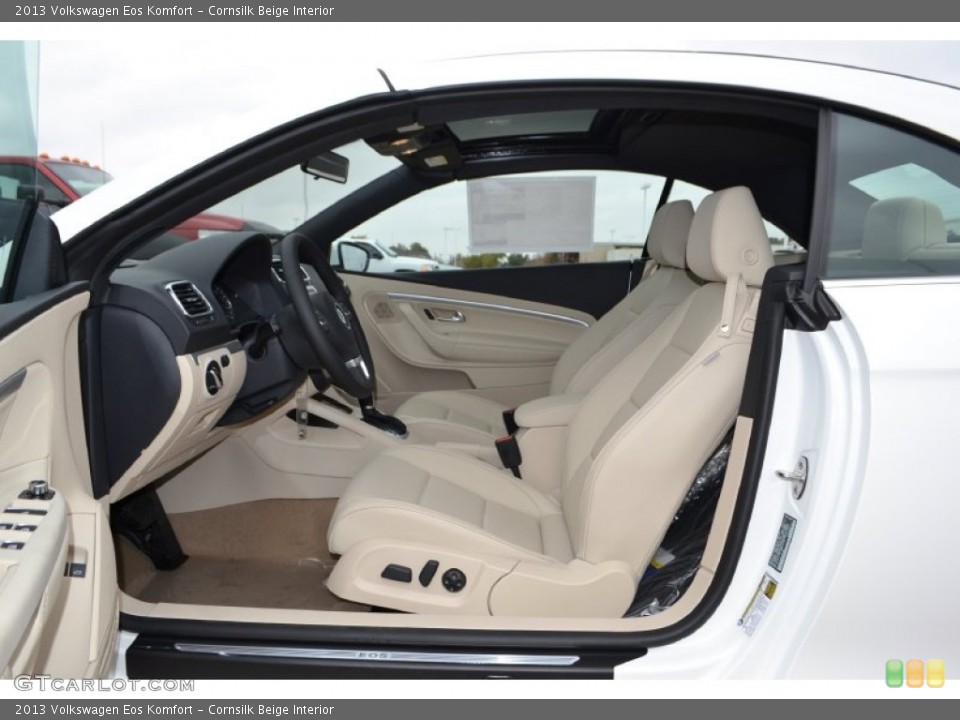 Cornsilk Beige Interior Photo for the 2013 Volkswagen Eos Komfort #74244263