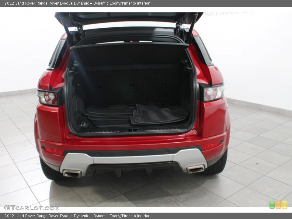 Dynamic Ebony/Pimento Interior Trunk for the 2012 Land Rover Range Rover Evoque Dynamic #74247721