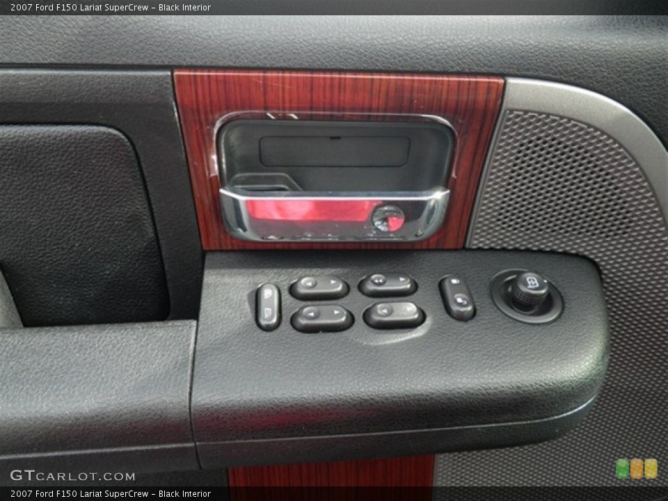 Black Interior Controls for the 2007 Ford F150 Lariat SuperCrew #74250022