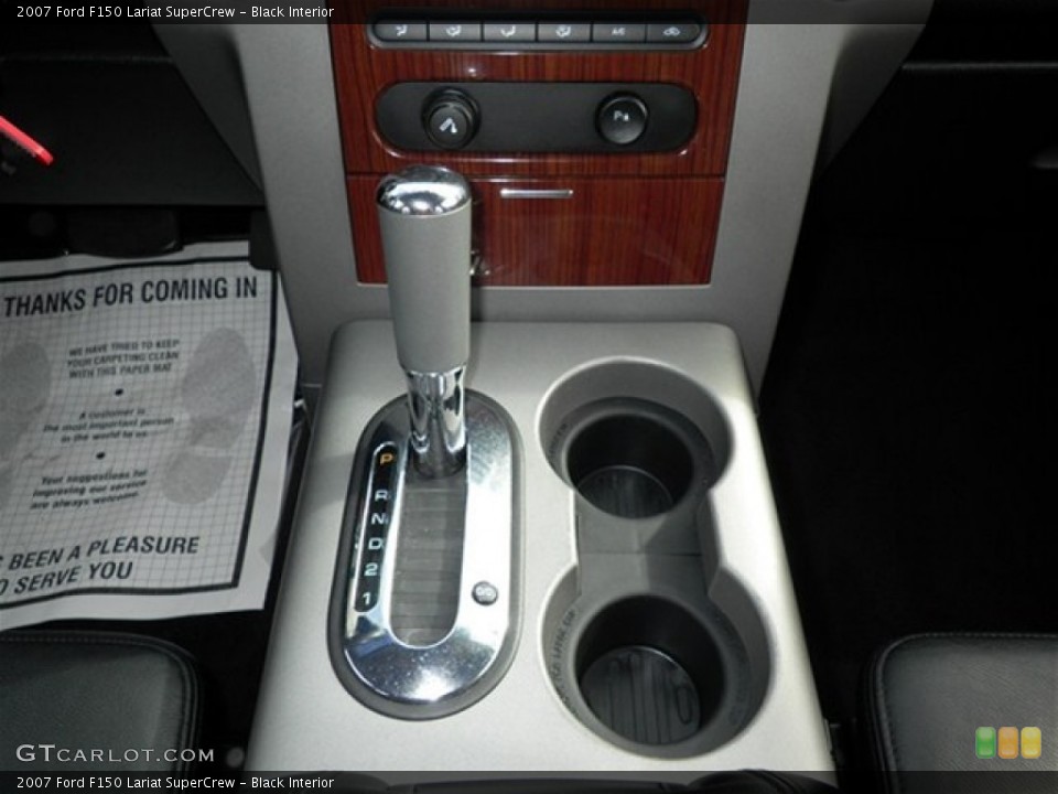 Black Interior Transmission for the 2007 Ford F150 Lariat SuperCrew #74250154