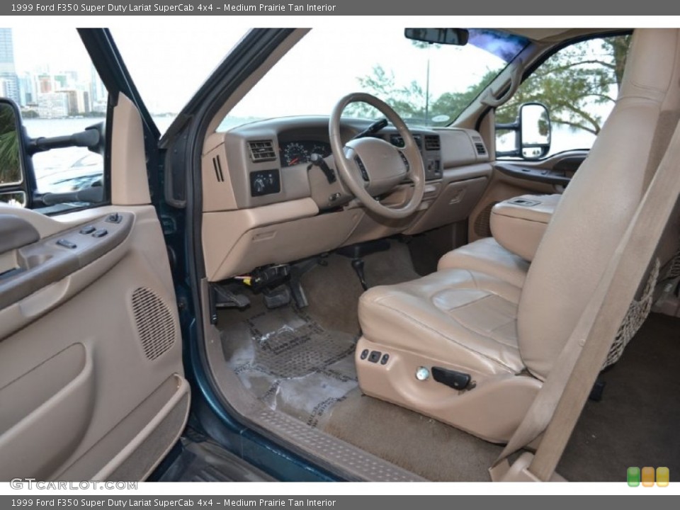 Medium Prairie Tan Interior Photo for the 1999 Ford F350 Super Duty Lariat SuperCab 4x4 #74252086
