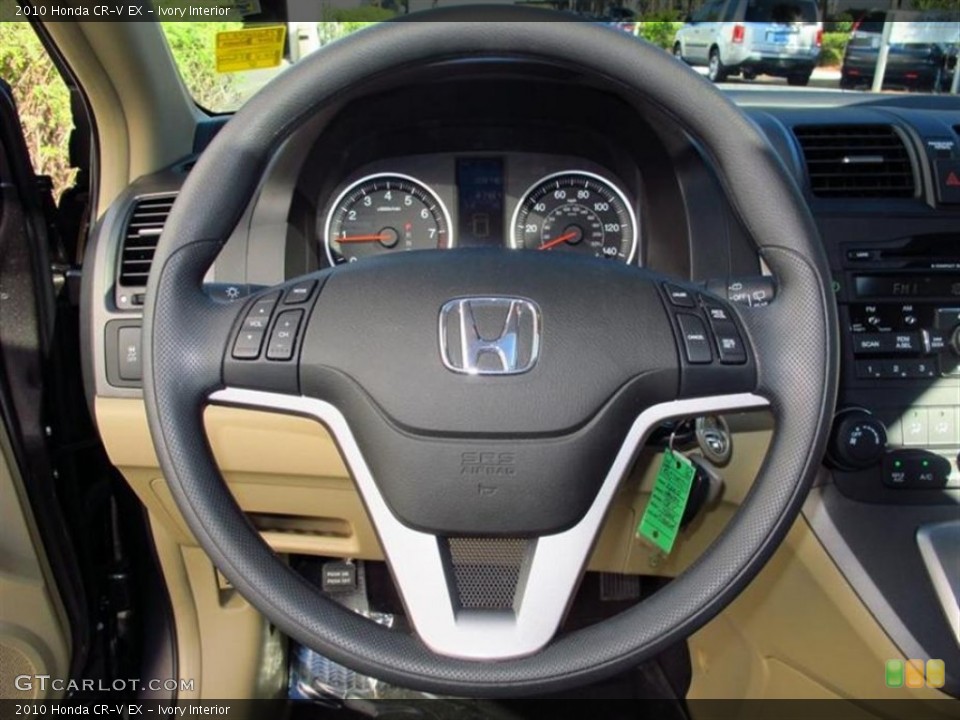 Ivory Interior Steering Wheel for the 2010 Honda CR-V EX #74252860