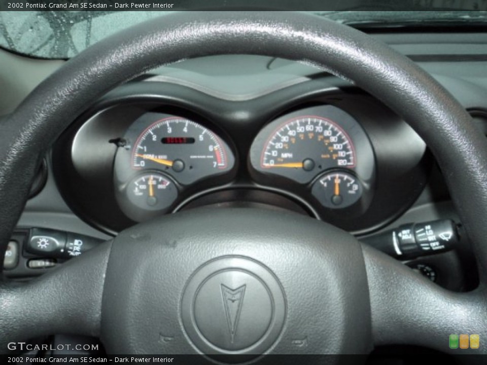 Dark Pewter Interior Gauges for the 2002 Pontiac Grand Am SE Sedan #74259235
