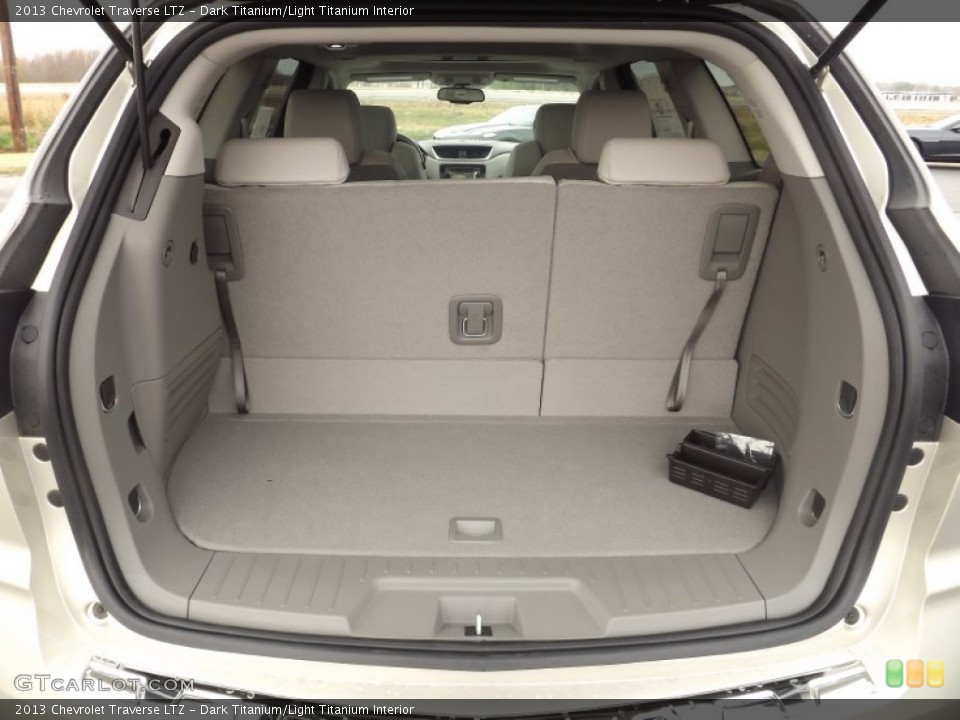 Dark Titanium/Light Titanium Interior Trunk for the 2013 Chevrolet Traverse LTZ #74259343