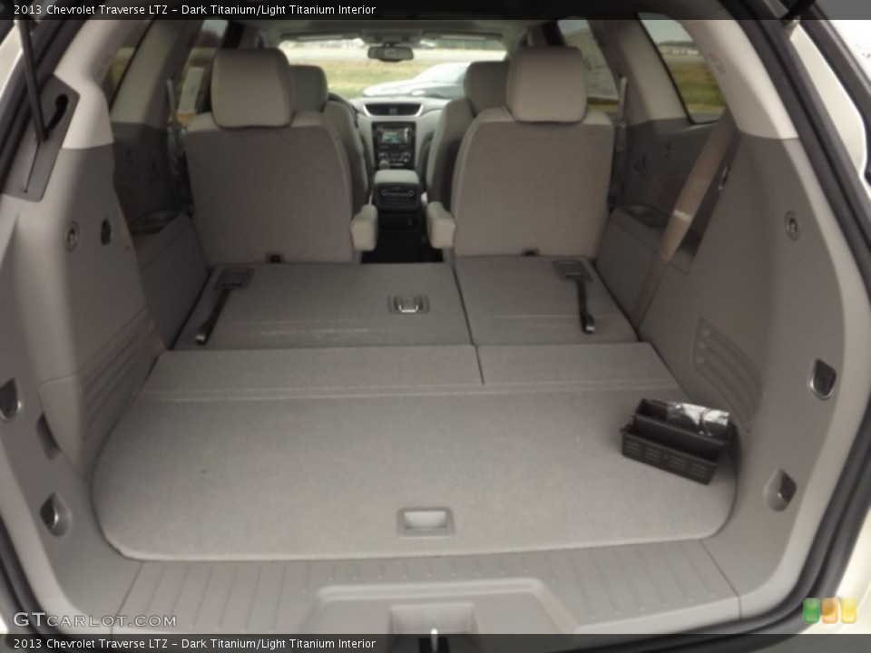 Dark Titanium/Light Titanium Interior Trunk for the 2013 Chevrolet Traverse LTZ #74259369
