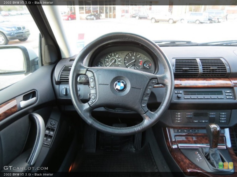 Black Interior Dashboard for the 2003 BMW X5 3.0i #74262998