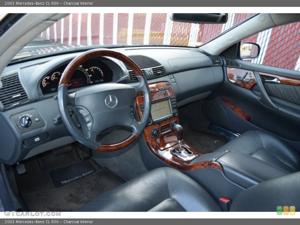 Charcoal Interior Photo for the 2003 Mercedes-Benz CL 600 #74264404