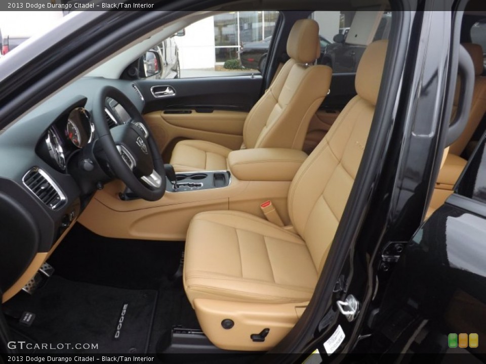 Black/Tan Interior Photo for the 2013 Dodge Durango Citadel #74264422