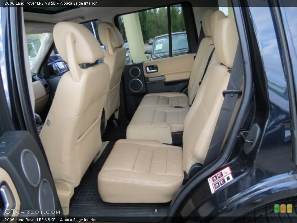 Alpaca Beige Interior Rear Seat for the 2006 Land Rover LR3 V8 SE #74264613