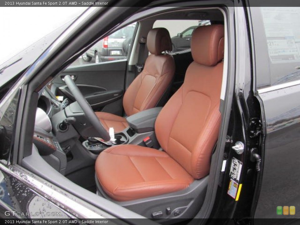 Saddle Interior Photo for the 2013 Hyundai Santa Fe Sport 2.0T AWD #74264878