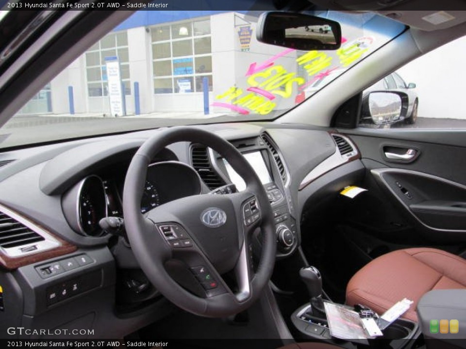Saddle Interior Photo for the 2013 Hyundai Santa Fe Sport 2.0T AWD #74264968