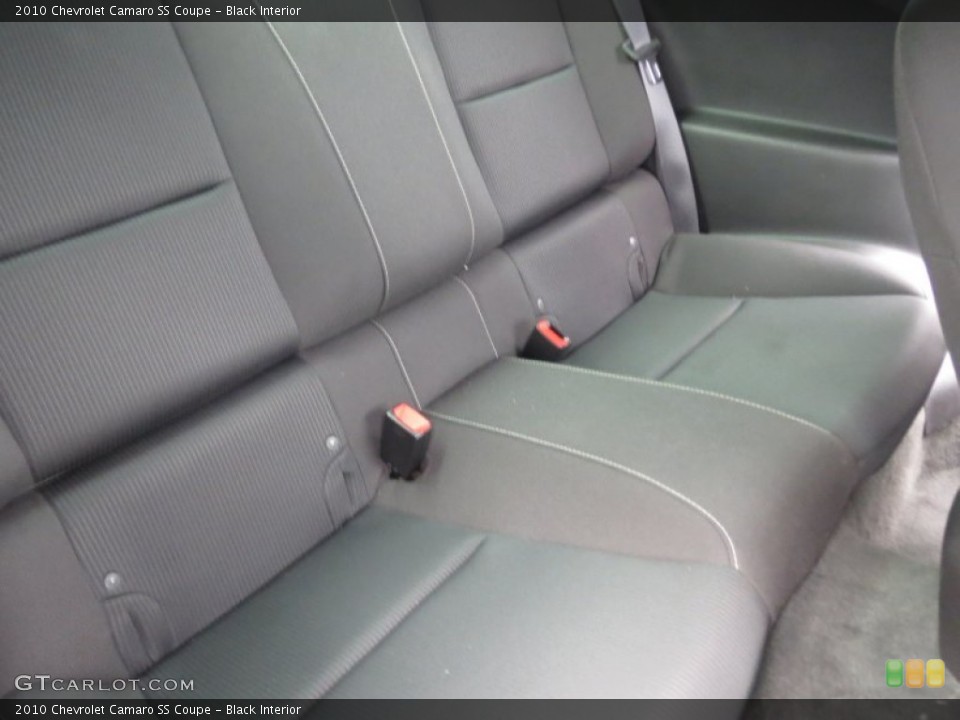 Black Interior Rear Seat for the 2010 Chevrolet Camaro SS Coupe #74266864