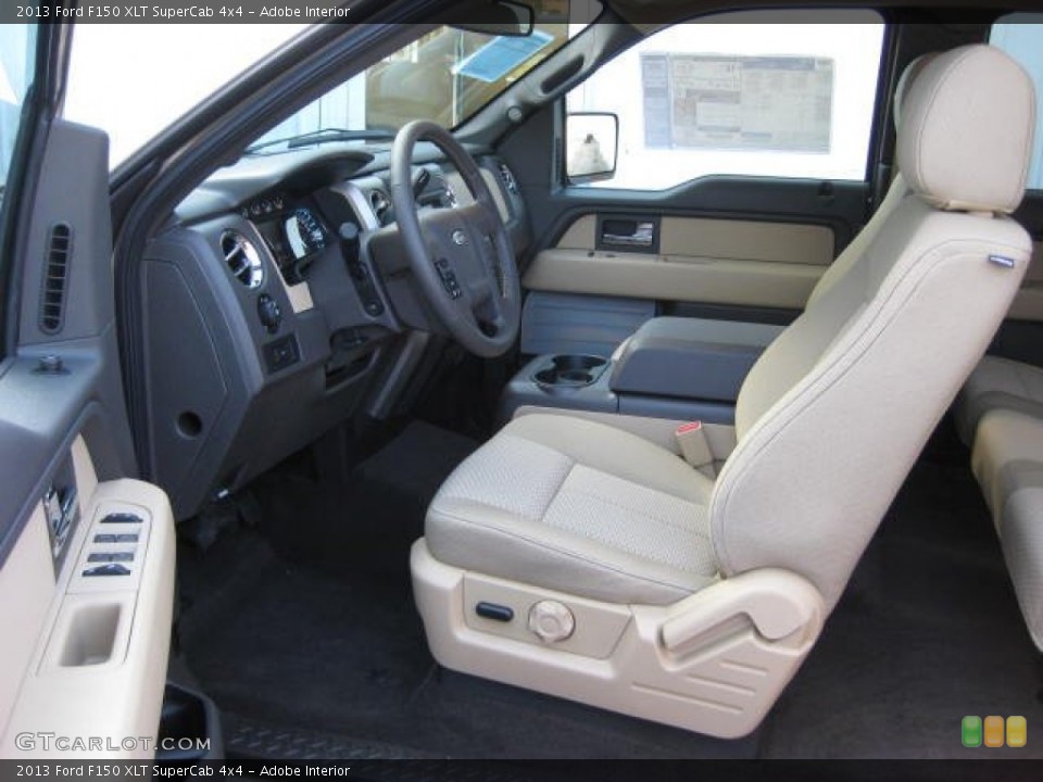 Adobe Interior Prime Interior for the 2013 Ford F150 XLT SuperCab 4x4 #74269309