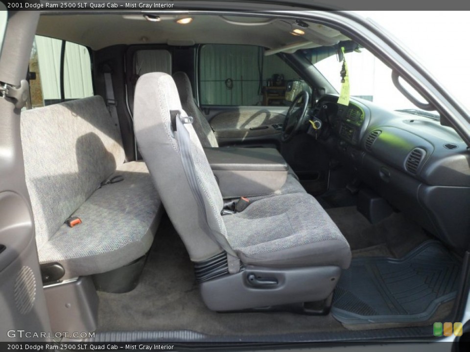 Mist Gray Interior Photo for the 2001 Dodge Ram 2500 SLT Quad Cab #74275675