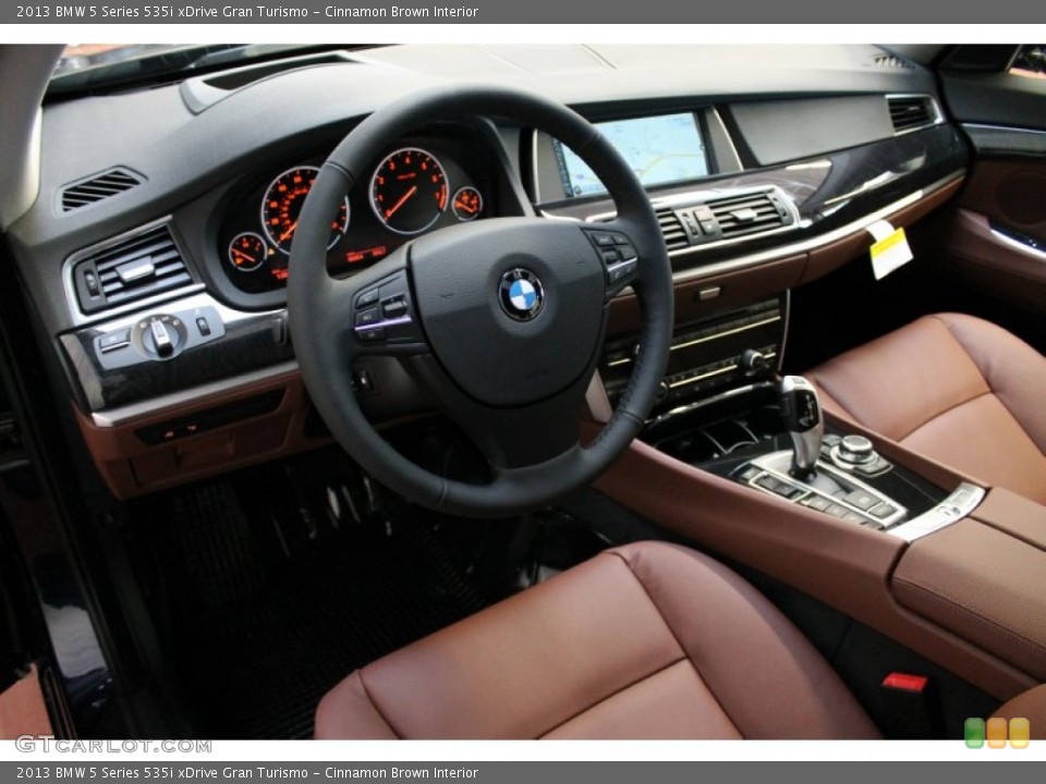 Cinnamon Brown Interior Prime Interior for the 2013 BMW 5 Series 535i xDrive Gran Turismo #74276221