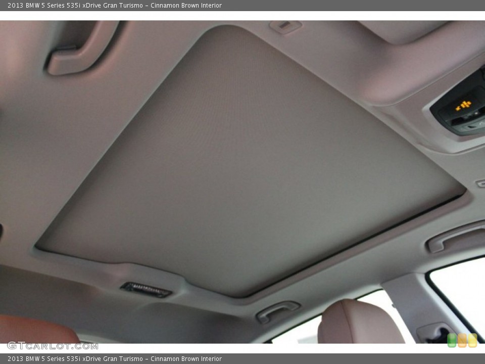 Cinnamon Brown Interior Sunroof for the 2013 BMW 5 Series 535i xDrive Gran Turismo #74276289