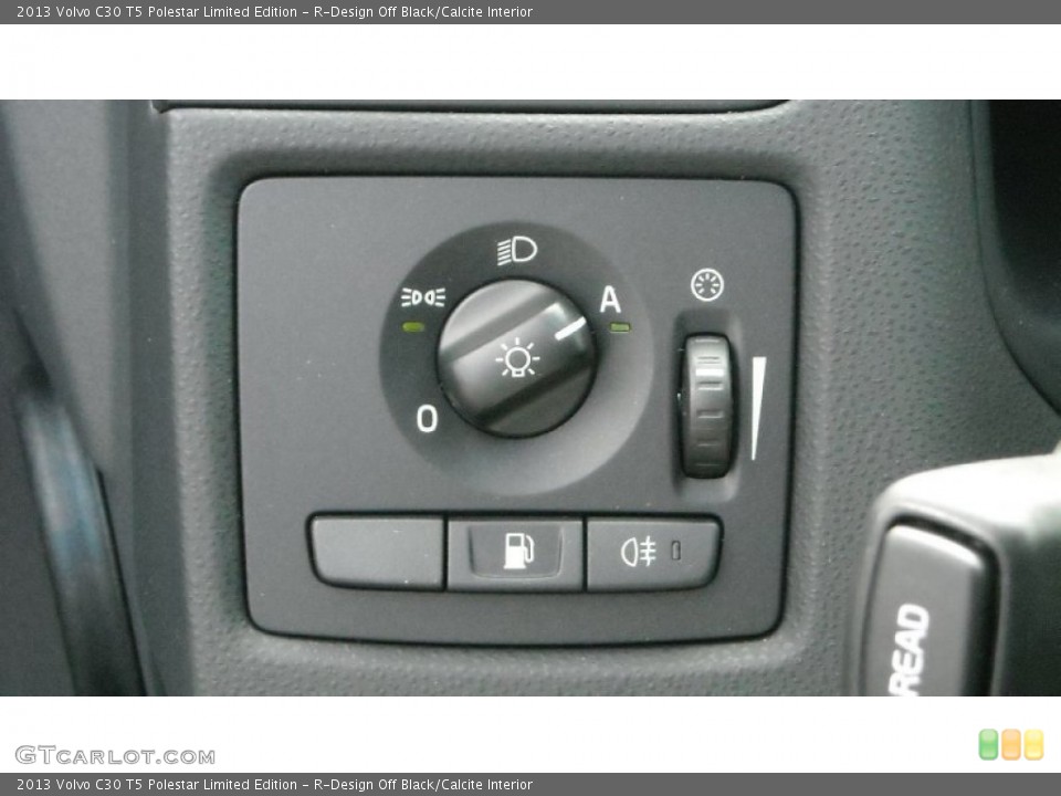 R-Design Off Black/Calcite Interior Controls for the 2013 Volvo C30 T5 Polestar Limited Edition #74276588