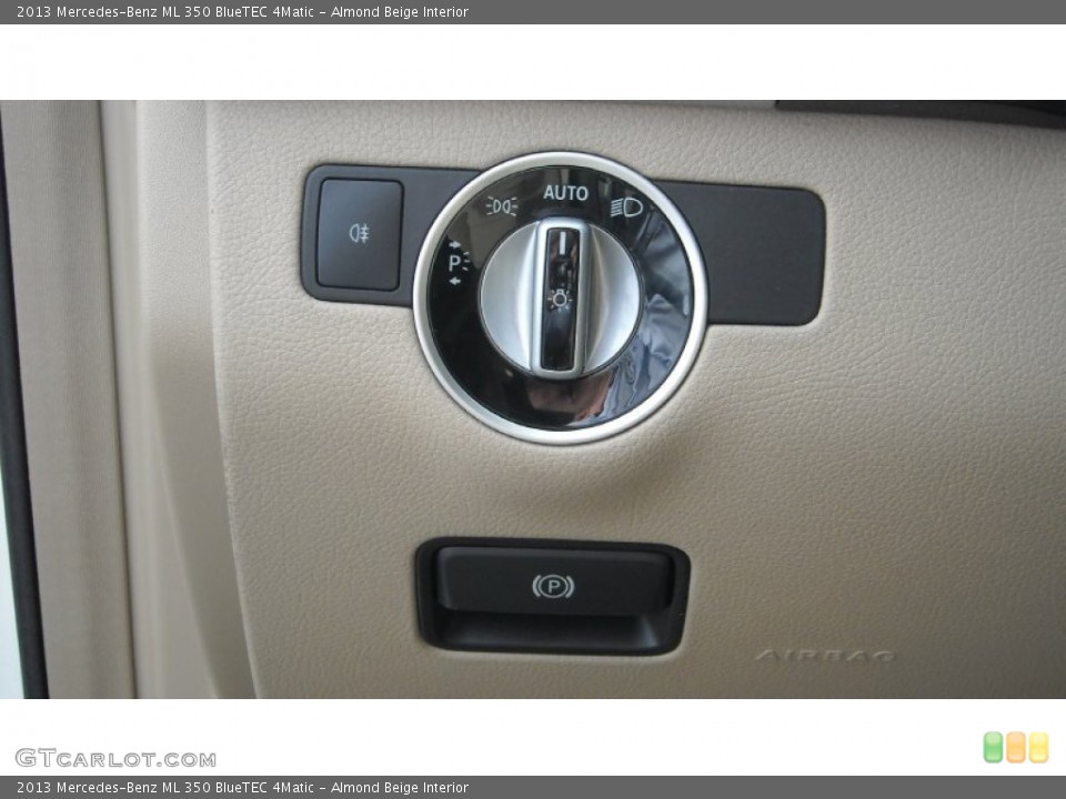 Almond Beige Interior Controls for the 2013 Mercedes-Benz ML 350 BlueTEC 4Matic #74278745