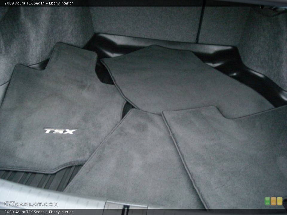 Ebony Interior Trunk for the 2009 Acura TSX Sedan #74280910