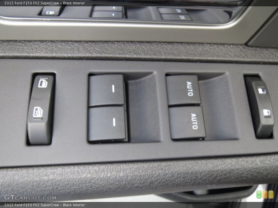 Black Interior Controls for the 2013 Ford F150 FX2 SuperCrew #74284297