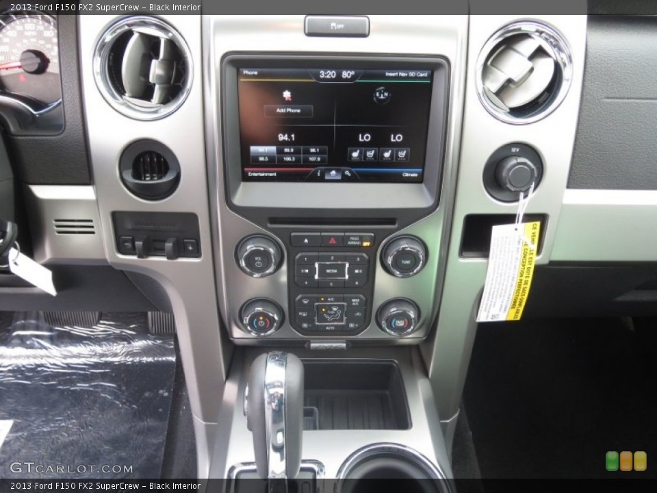 Black Interior Dashboard for the 2013 Ford F150 FX2 SuperCrew #74284366