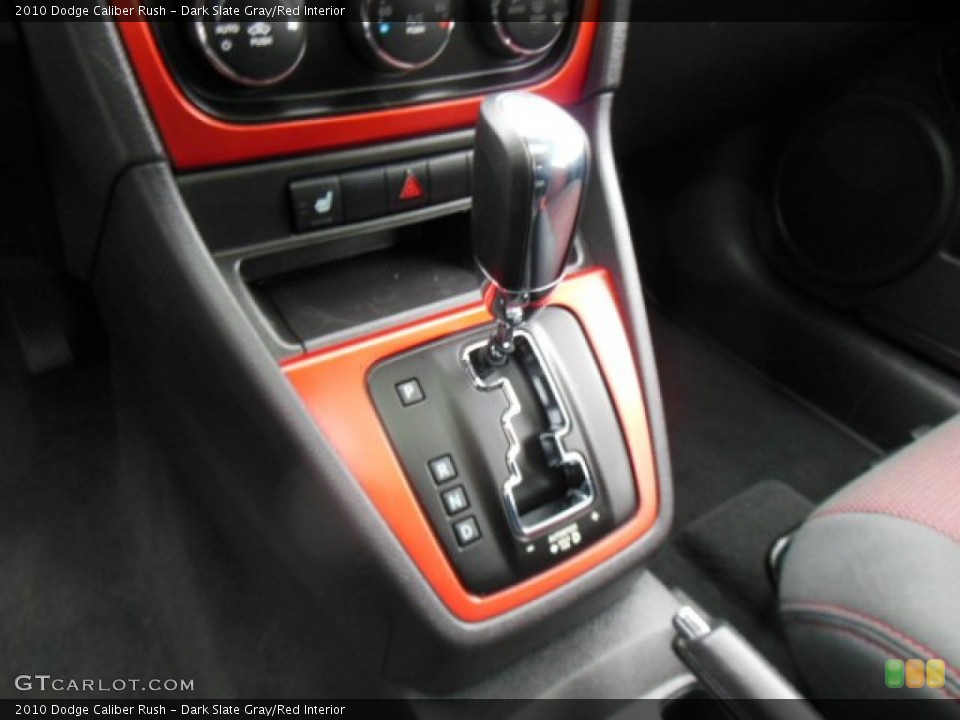 Dark Slate Gray/Red Interior Transmission for the 2010 Dodge Caliber Rush #74284982