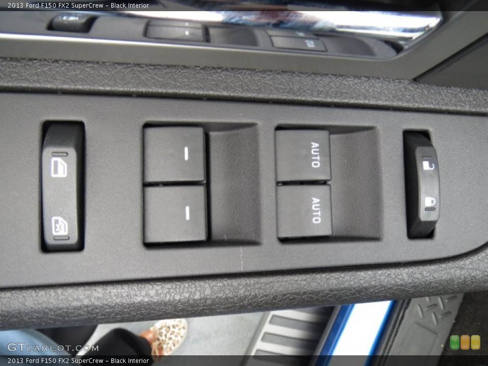 Black Interior Controls for the 2013 Ford F150 FX2 SuperCrew #74285041