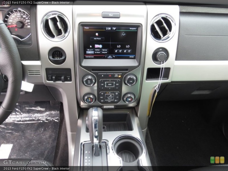 Black Interior Controls for the 2013 Ford F150 FX2 SuperCrew #74285131