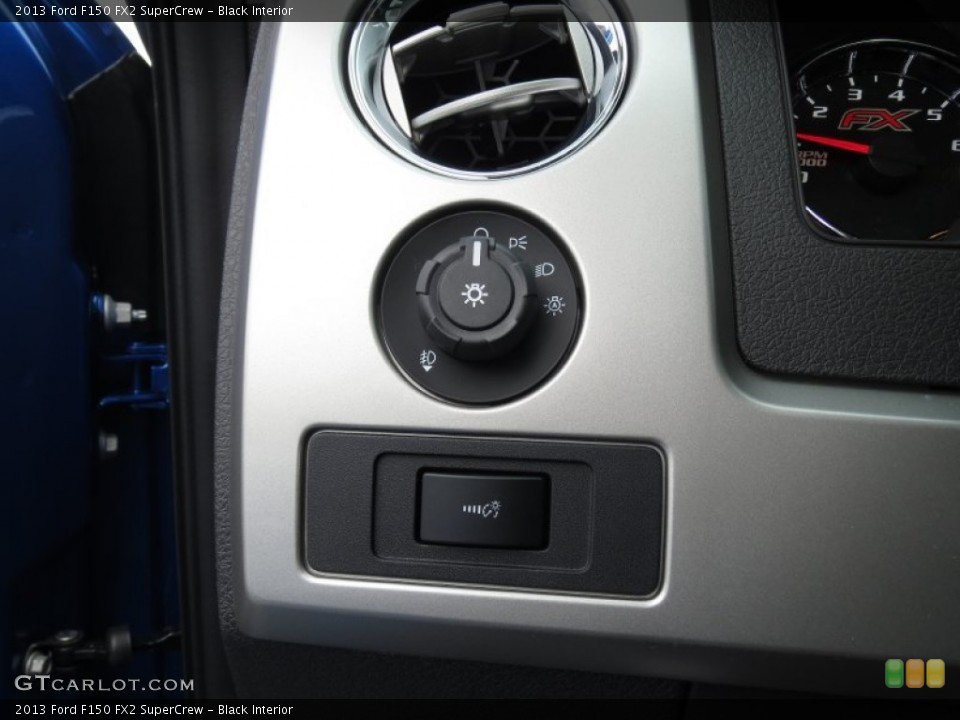 Black Interior Controls for the 2013 Ford F150 FX2 SuperCrew #74285245
