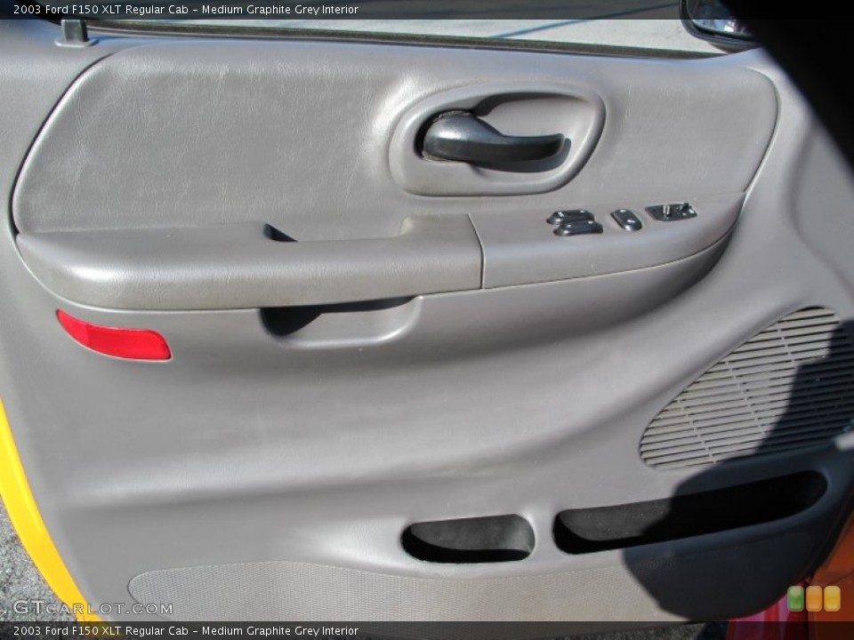 Medium Graphite Grey Interior Door Panel for the 2003 Ford F150 XLT Regular Cab #74285650