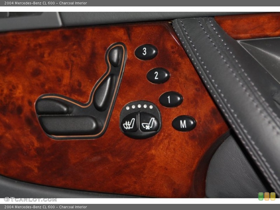 Charcoal Interior Controls for the 2004 Mercedes-Benz CL 600 #74286265