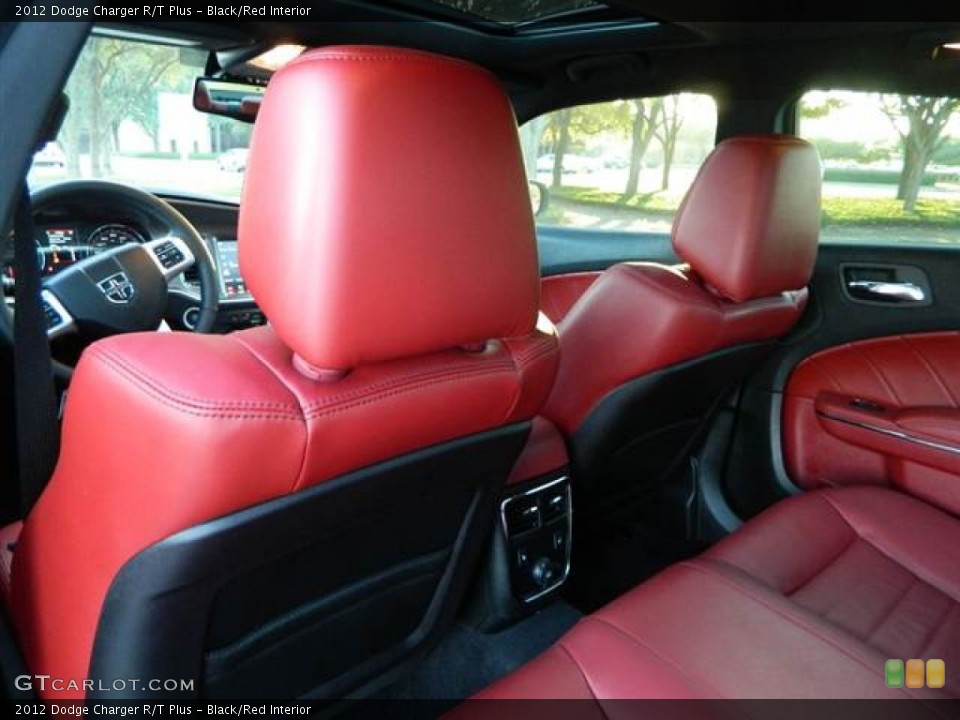 Black/Red Interior Photo for the 2012 Dodge Charger R/T Plus #74286964