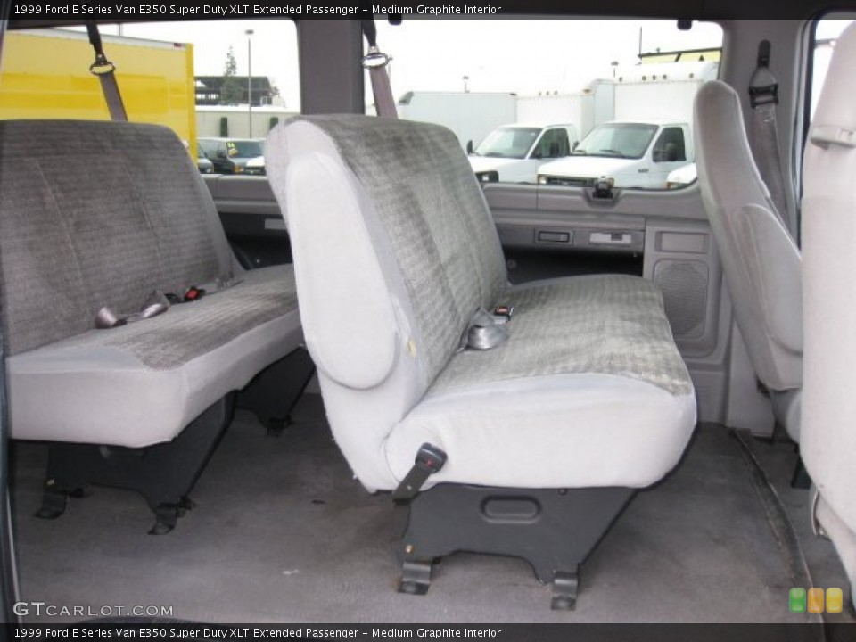 Medium Graphite Interior Photo for the 1999 Ford E Series Van E350 Super Duty XLT Extended Passenger #74287837