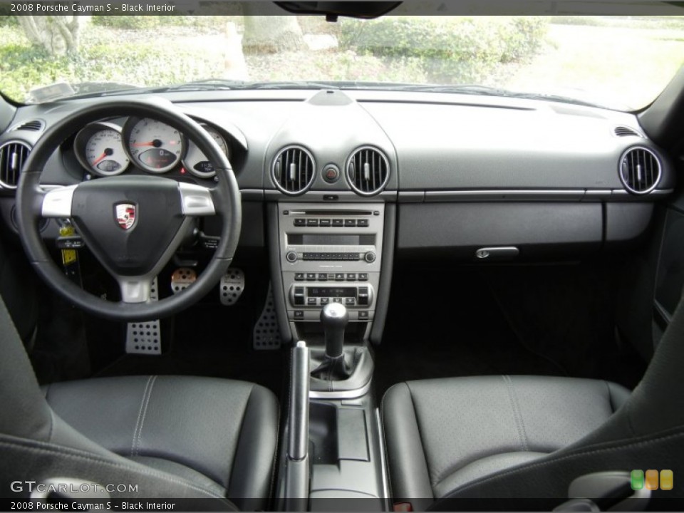 Black Interior Dashboard for the 2008 Porsche Cayman S #74288770